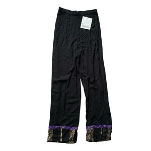 NWT Surya Wide Leg Black Pants L